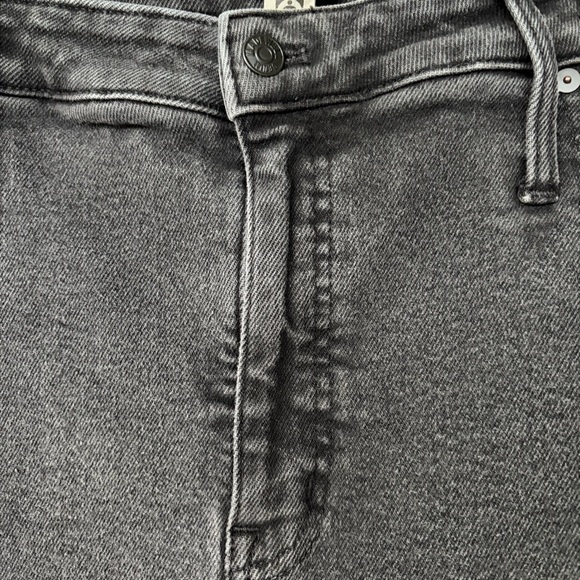•Madewell• 10” High Rise Skinny Gray Jeans - Size 35/20 - Picture 5 of 9
